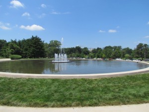 Fountain in Forest Park