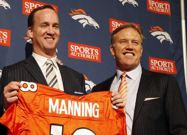 John Elway brings Peyton Manning into Denver Media by Lindsey H. Jones