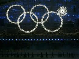 The fifth snowflake at the opening ceremony fails to change into the fifth Olympic ring Media by breitbart.com