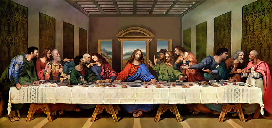 Last Supper by Leonardo da Vinci
