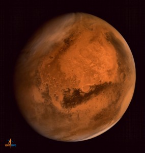 Photo of Mars. Source: www.isro.org
