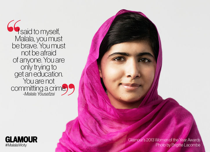Quotes from Malala Yousafza Source: www.glamour.com