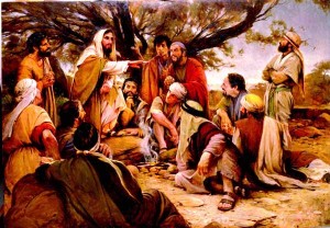 Jesus and the 12 Disciples. Photo from revsteve.yolasite.com