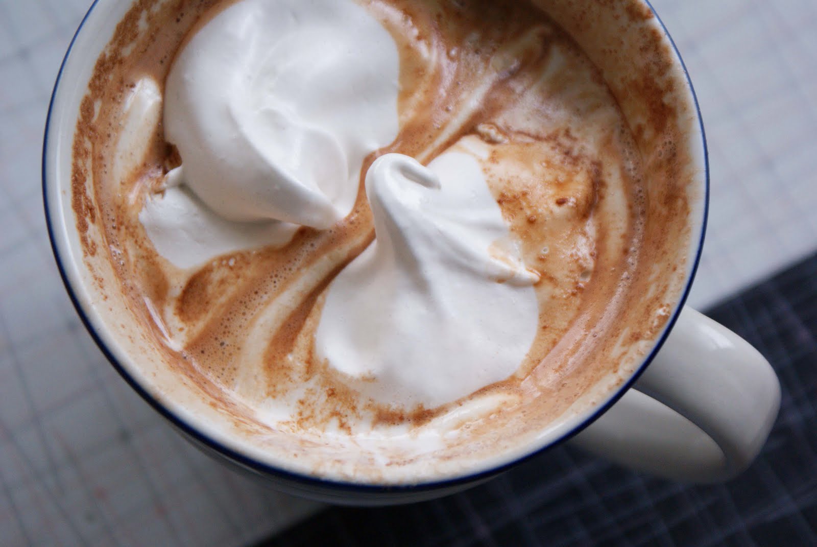 Try some delicious salted peanut butter hot chocolate!