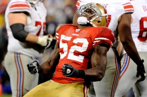 Image from chatsports.com. Newly retired, Patrick Willis.