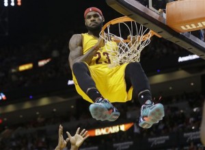 Image from hurriyetdailynews.com. Cleveland Cavs' LeBron James 