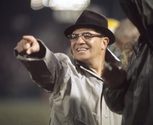 Green Bay Packers Head Coach Vince Lombardi pointing from sidelines. One of the greatest coaches who helped make football more than just a game.  
