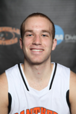 Senior Captain, Brian Ehresman's Official Greenville Basketball Photo. Image by Greenville College.