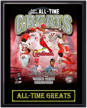 All-Time Greats of Cardinals history. Image from amazon.com