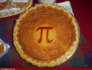 Pi in a Pie