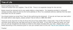 Tree of Life textbook rentals