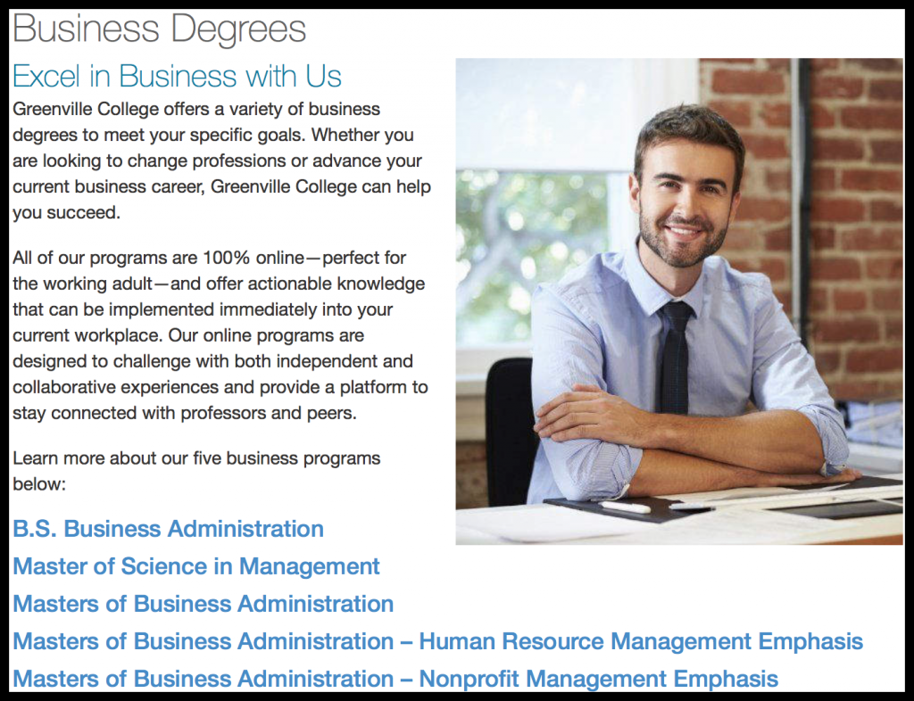 Business Master Program